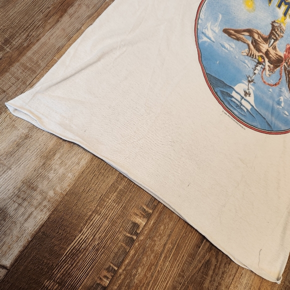 Rare Vintage 1988 Iron Maiden T-Shirt Seventh Son of a Seventh Son - Picture 4 of 10